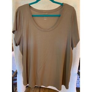 J. Jill Petal-Soft Pima Short Sleeve Top